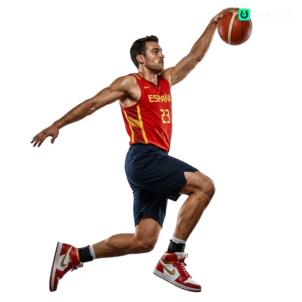 Banner de apuestas de baloncesto online en TrueLuck con cuotas para NBA, Euroliga y ACB en España