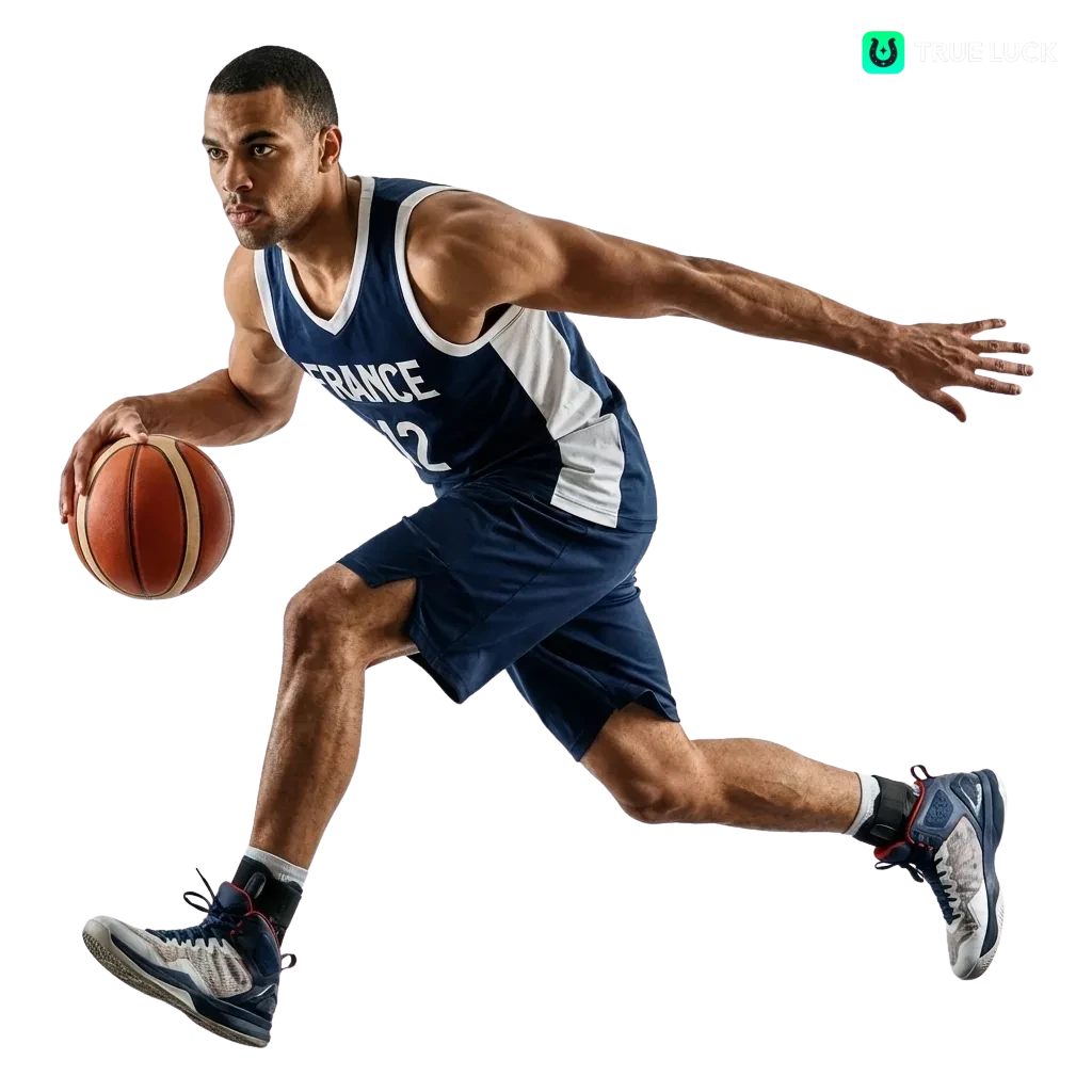 Capture d’écran TrueLuck France avec paris sportifs, casino en ligne et message de jeu responsable