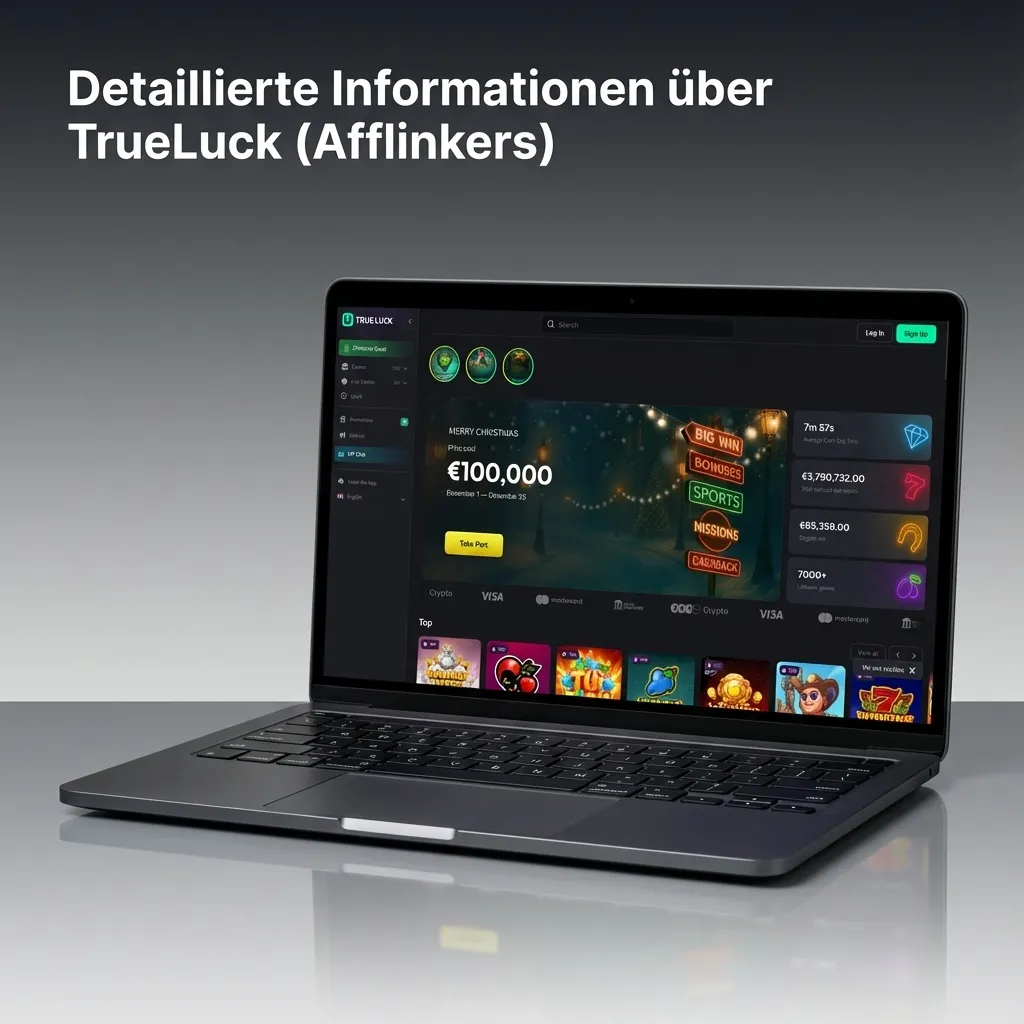 TrueLuck Plattform: Sportwetten, Livewetten und Casino mit SSL, 2FA, Limits, Apps und Treueprogramm für deutsche Spieler