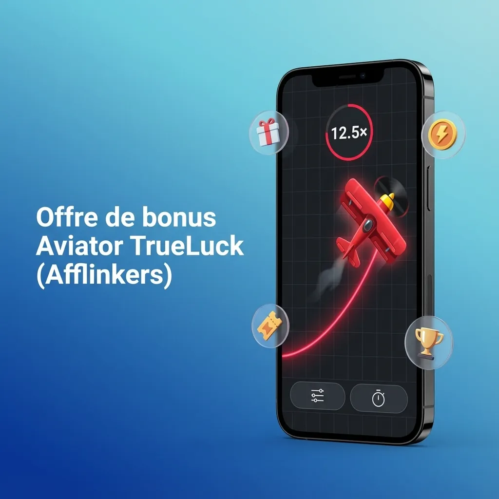 Bannière promo Aviator TrueLuck : bonus 250 % jusqu’à 4 000 €, 175 tours gratuits et offres casino, live et paris sportifs