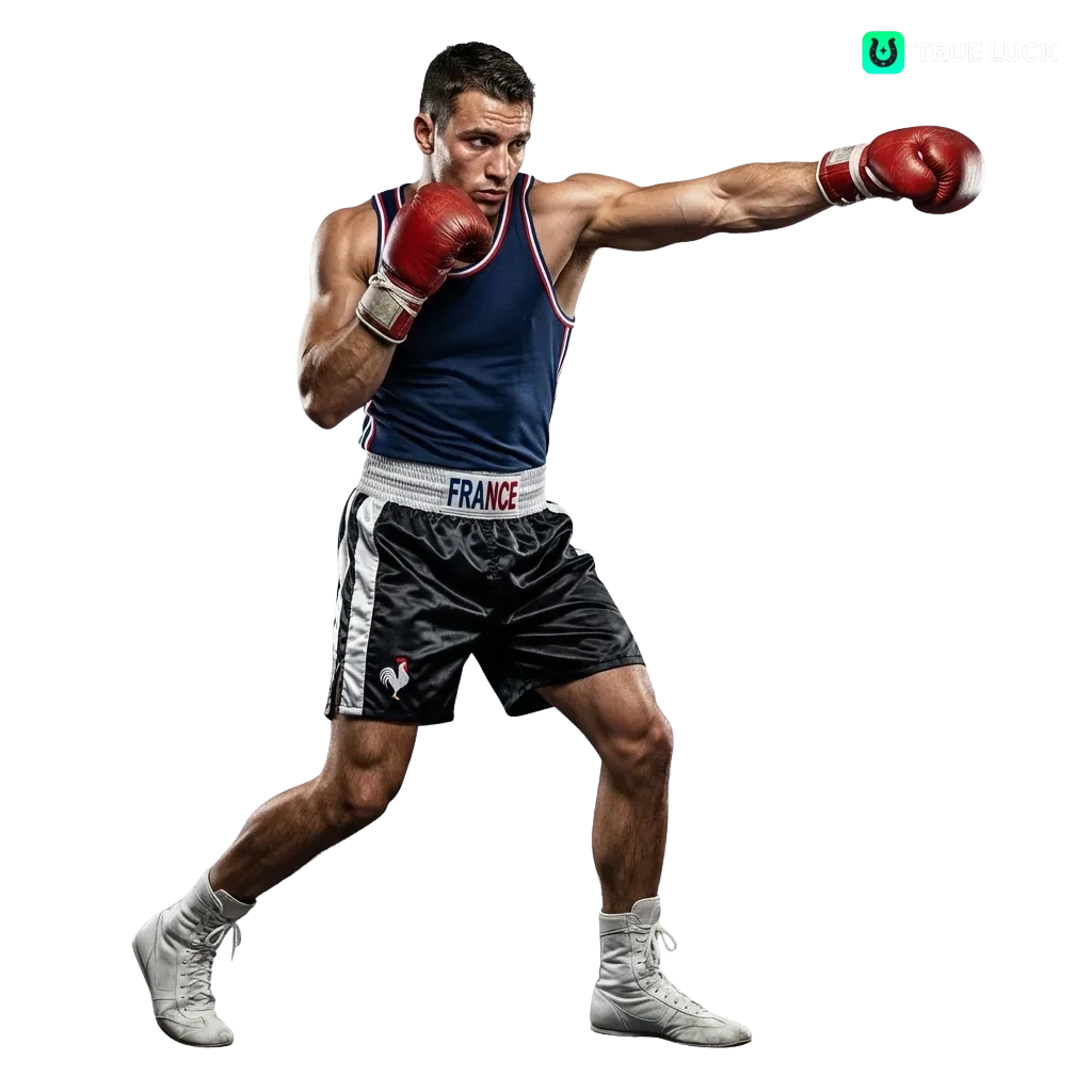 Interface de paris MMA en ligne sur TrueLuck, affichant combats, cotes et options de paris simples ou combinés