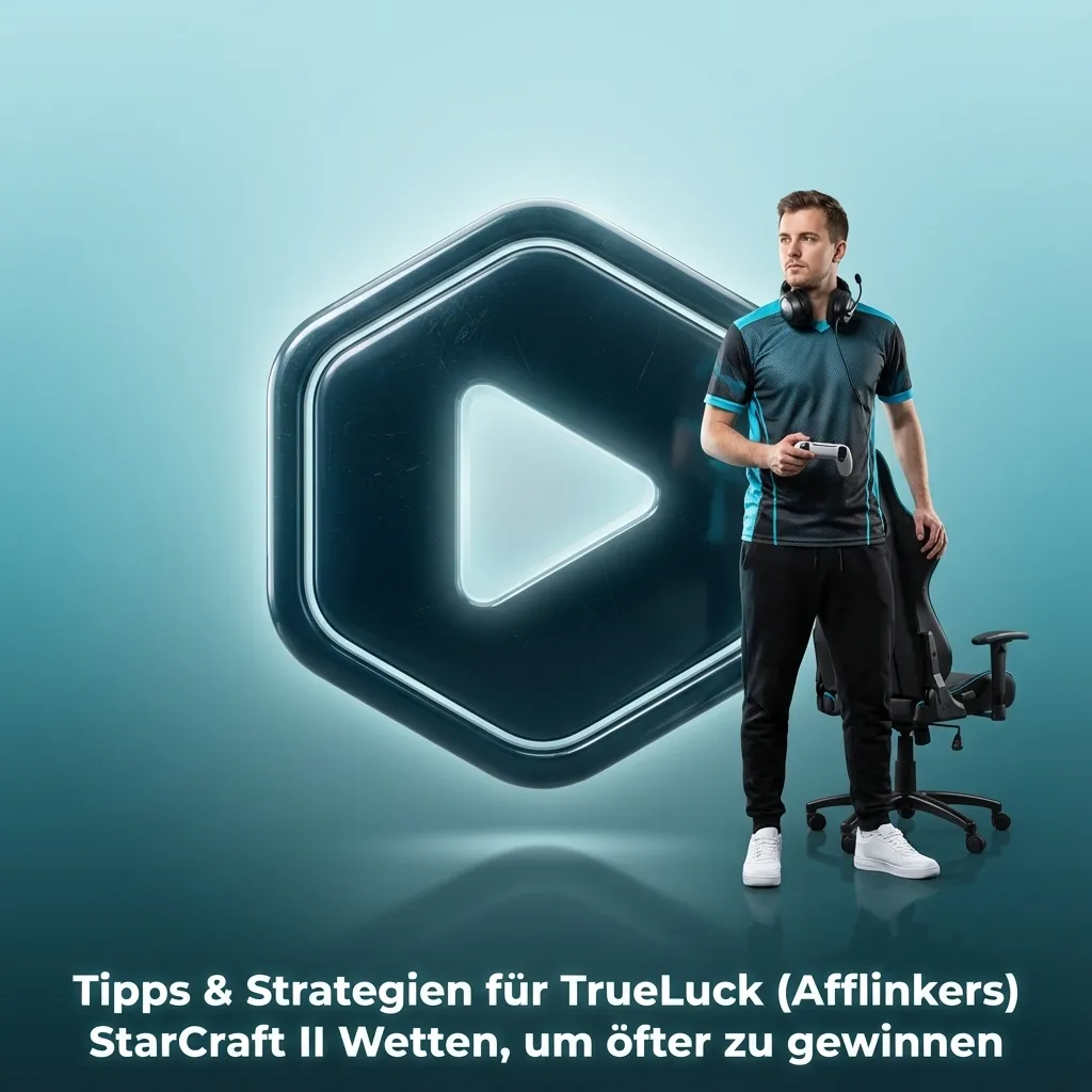 StarCraft II Wett-Tipps: Bildschirm mit Matchstatistiken, Karten, Quoten und einem Spieler, der Strategien analysiert