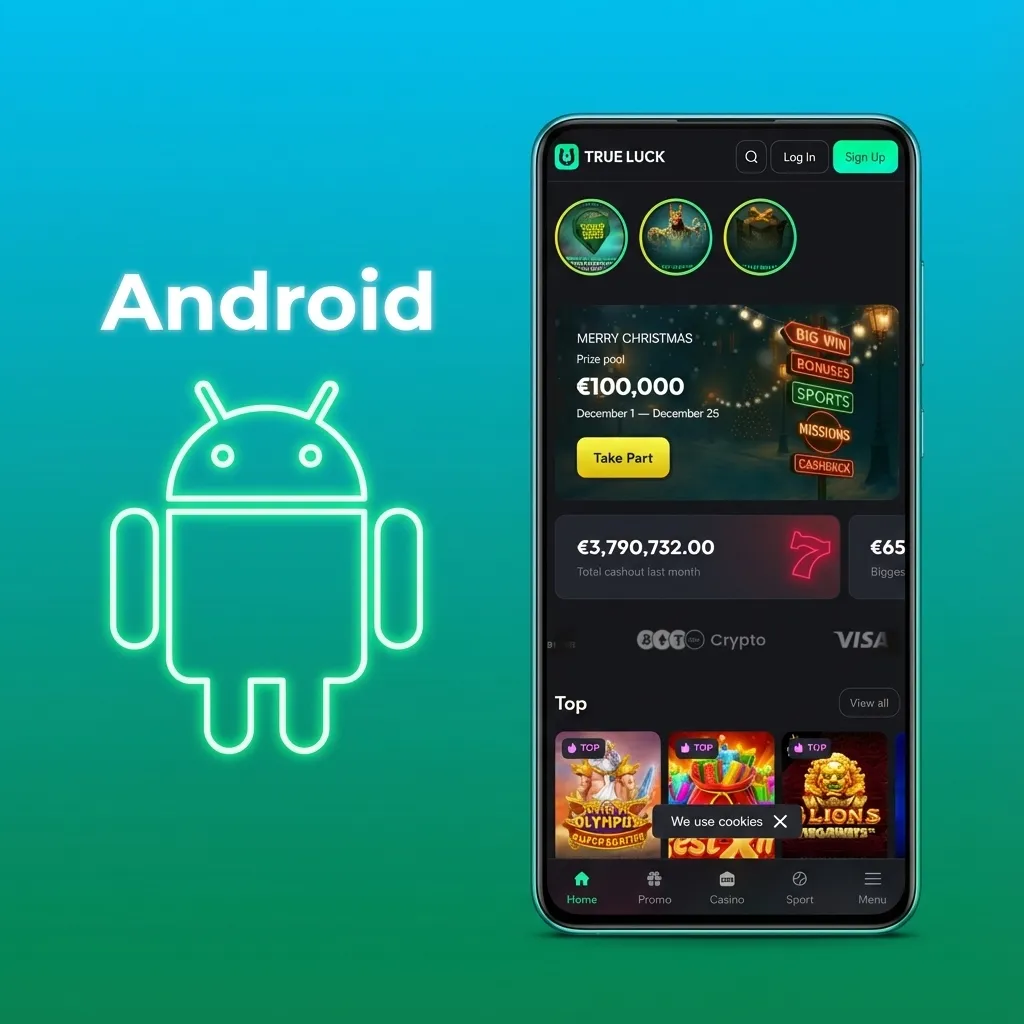 Illustration du téléchargement et de l’installation d’une application Android de paris sportifs, eSports, live et casino