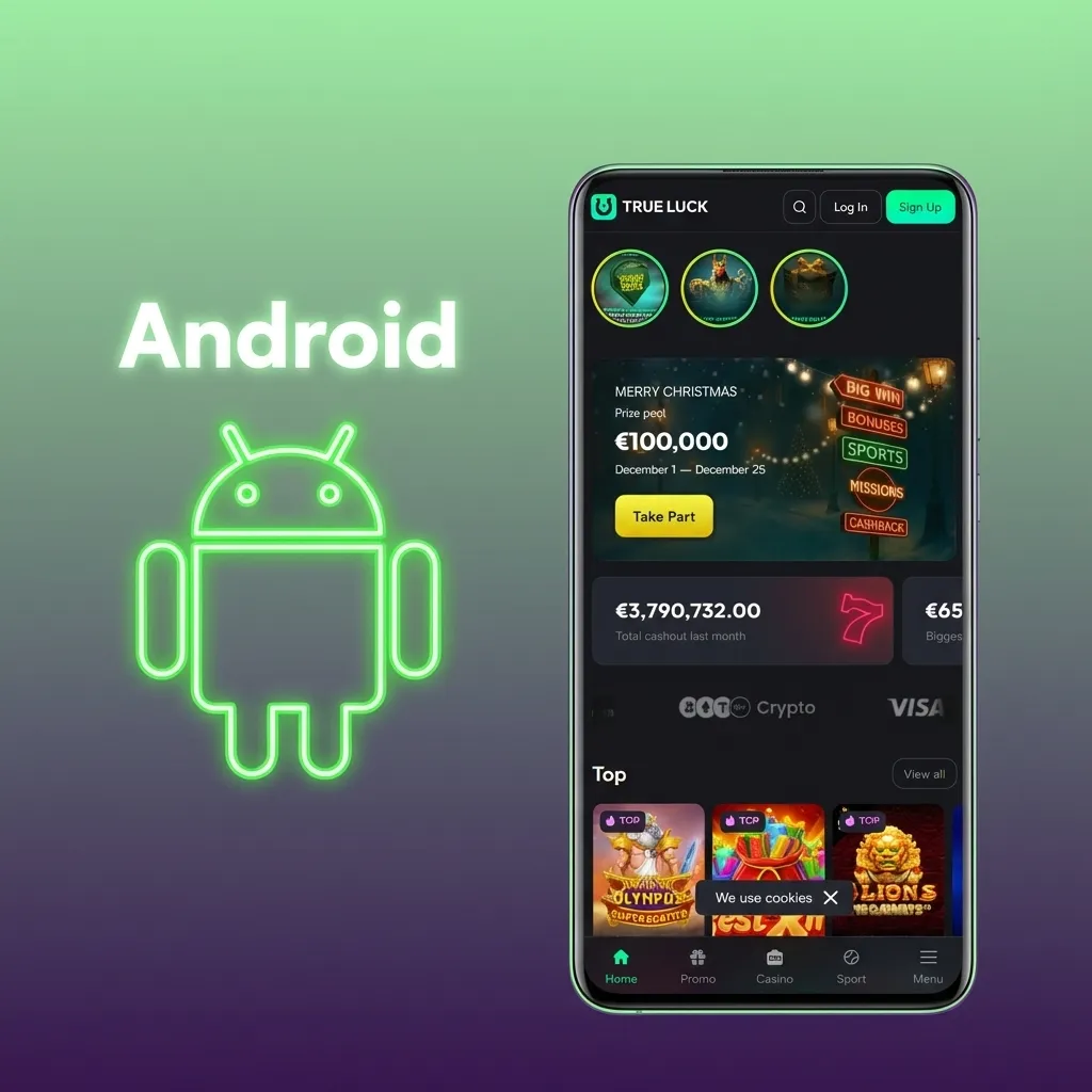 Illustration of installing an Android app via APK on a smartphone, showing download and setup steps in German
