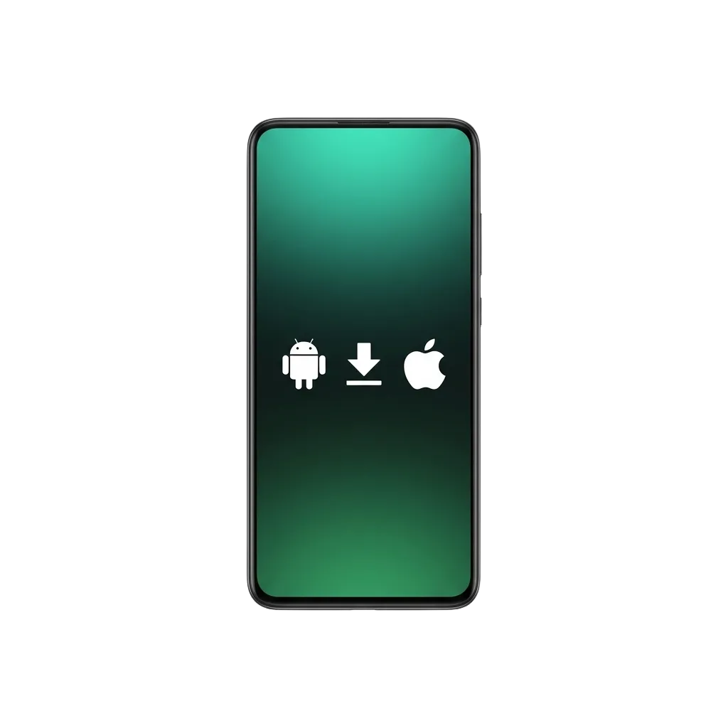 Smartphone met TrueLuck (Afflinkers) casino- en sportweddenschappen app en welkomstbonus in beeld