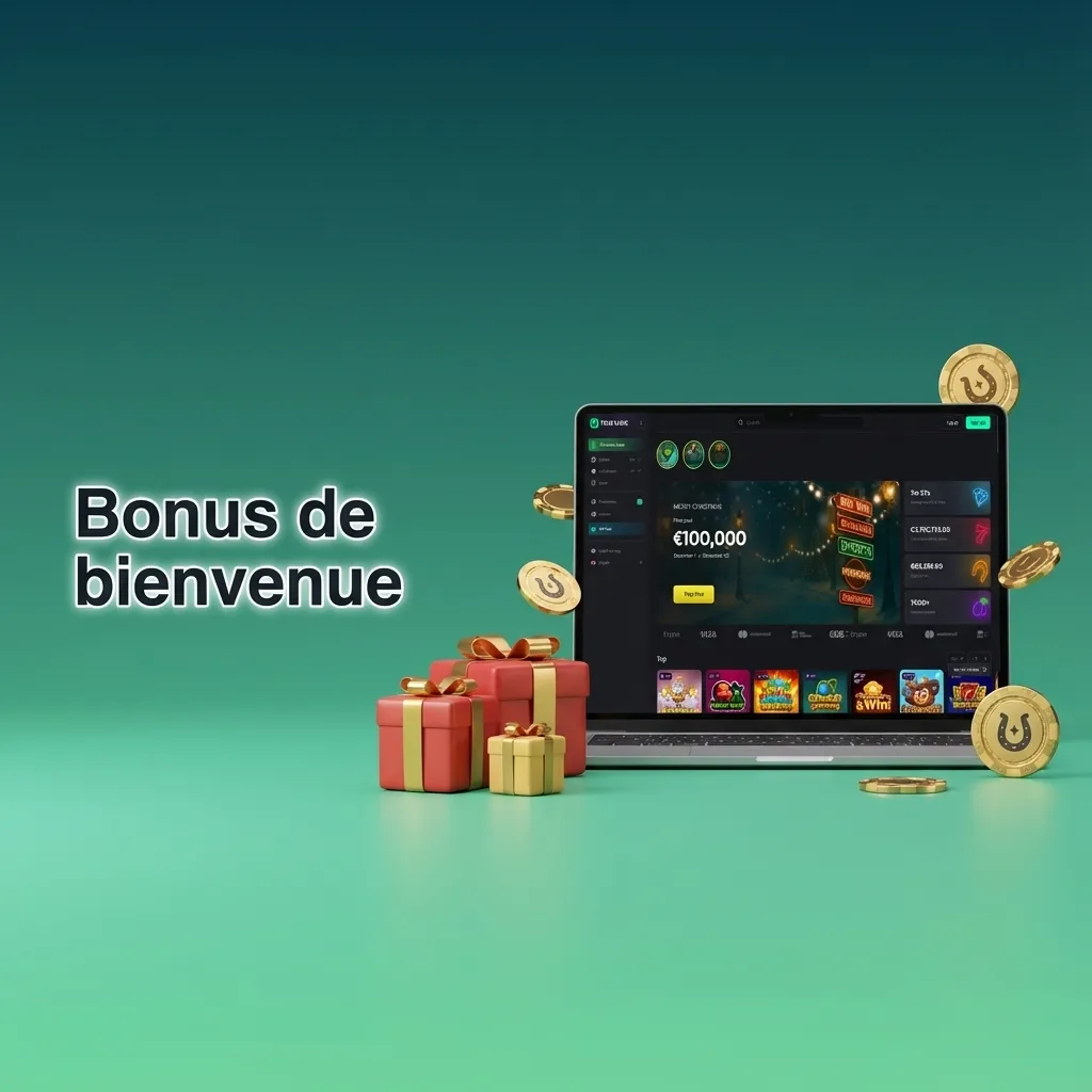 Tableau bonus de bienvenue : détails des offres slots, casino en direct et paris sportifs avec dépôts, mises et validité.