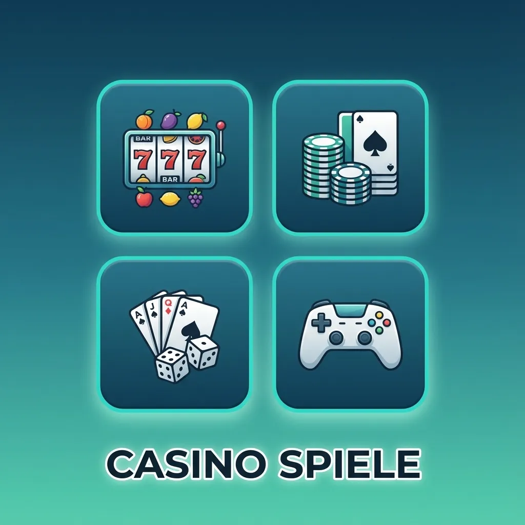 Casino Lobby mit Spielautomaten, Roulette- und Blackjack-Tischen sowie Live‑Dealern in einem modernen Online‑Casino Interface