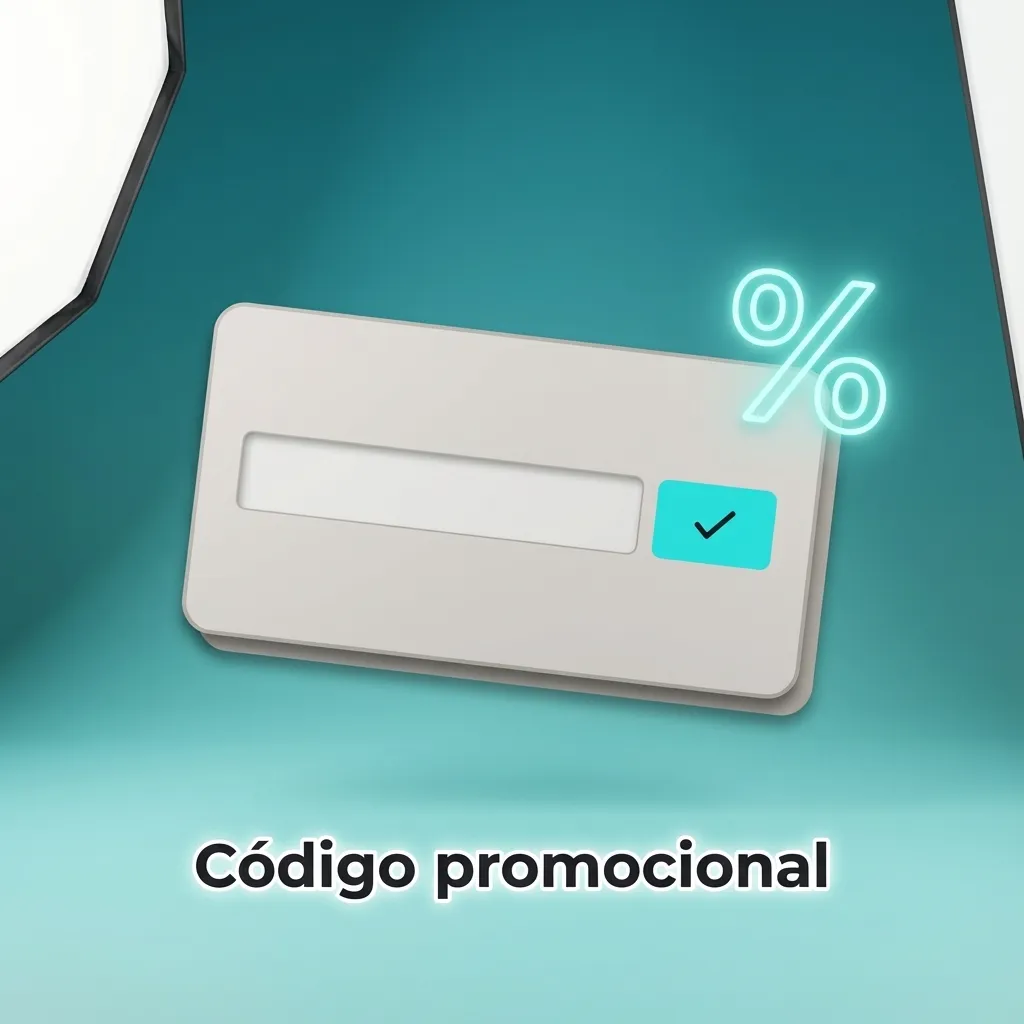 Tabla de códigos promocionales de casino online en España con descripciones de bonos y usos en el primer depósito