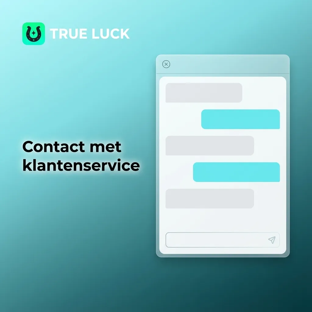 Illustratie van klantenservice-opties: e-mail, live chat, contactformulier en FAQ voor hulp bij betalingen en verificatie