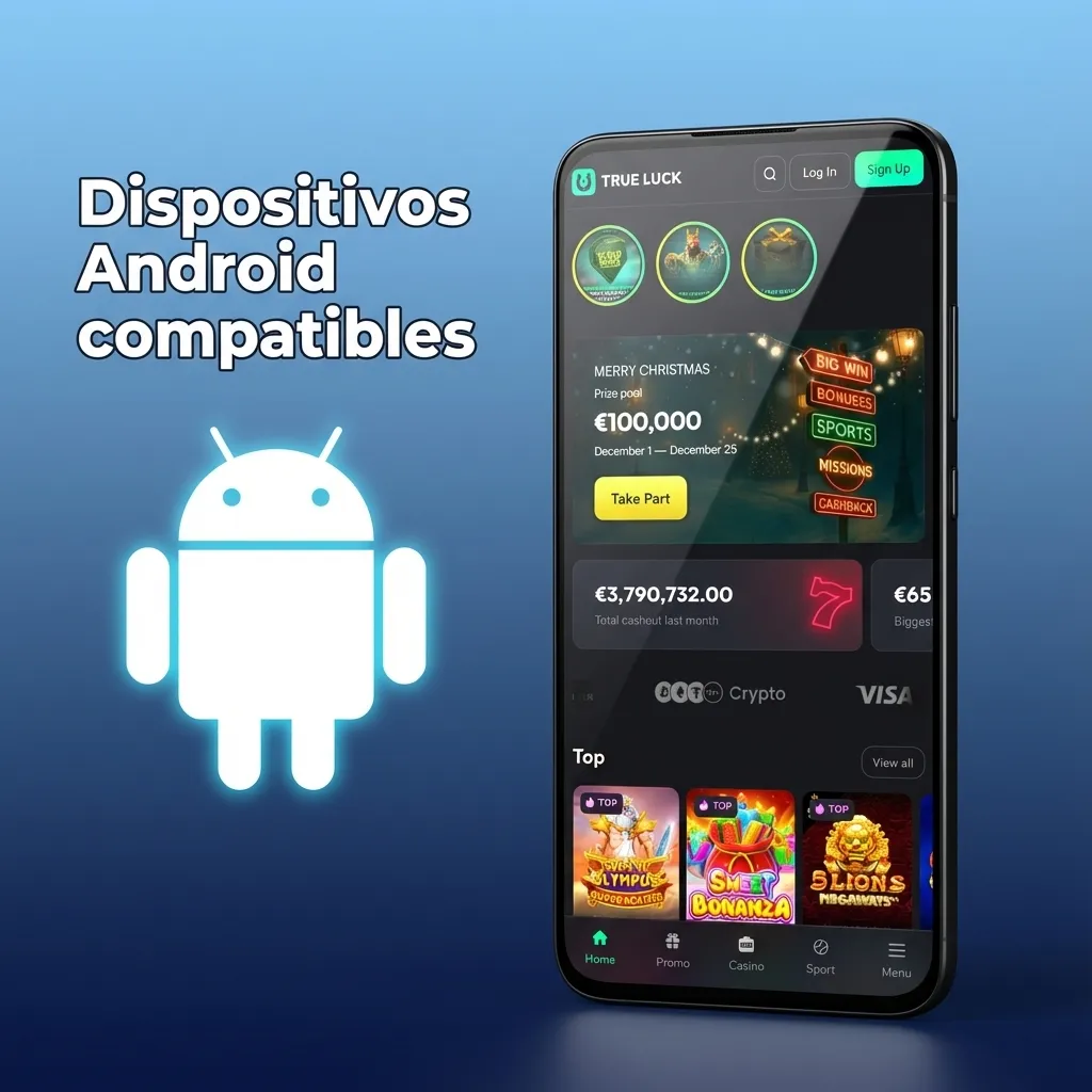 Lista de móviles Android populares en España compatibles con la app TrueLuck (Afflinkers)