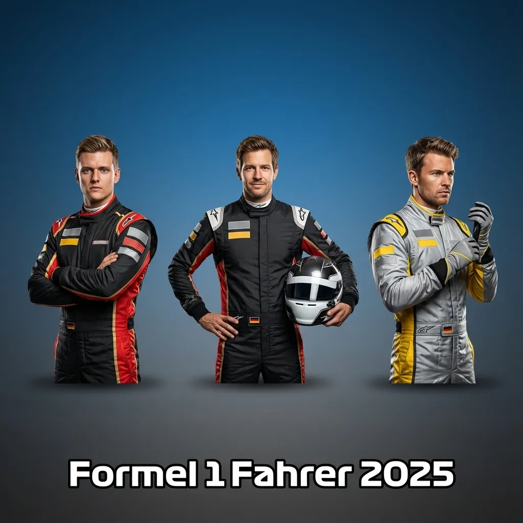 Tabelle mit Formel-1-Teams, Fahrern und Beispielquoten für die Fahrer-Weltmeisterschaft 2025