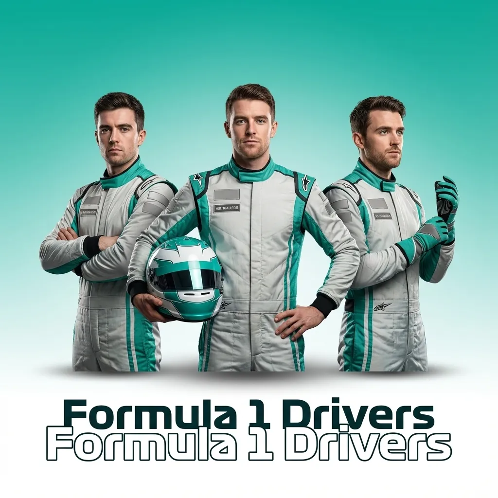 Table of 2025 Formula 1 teams with drivers and example championship betting odds for each driver