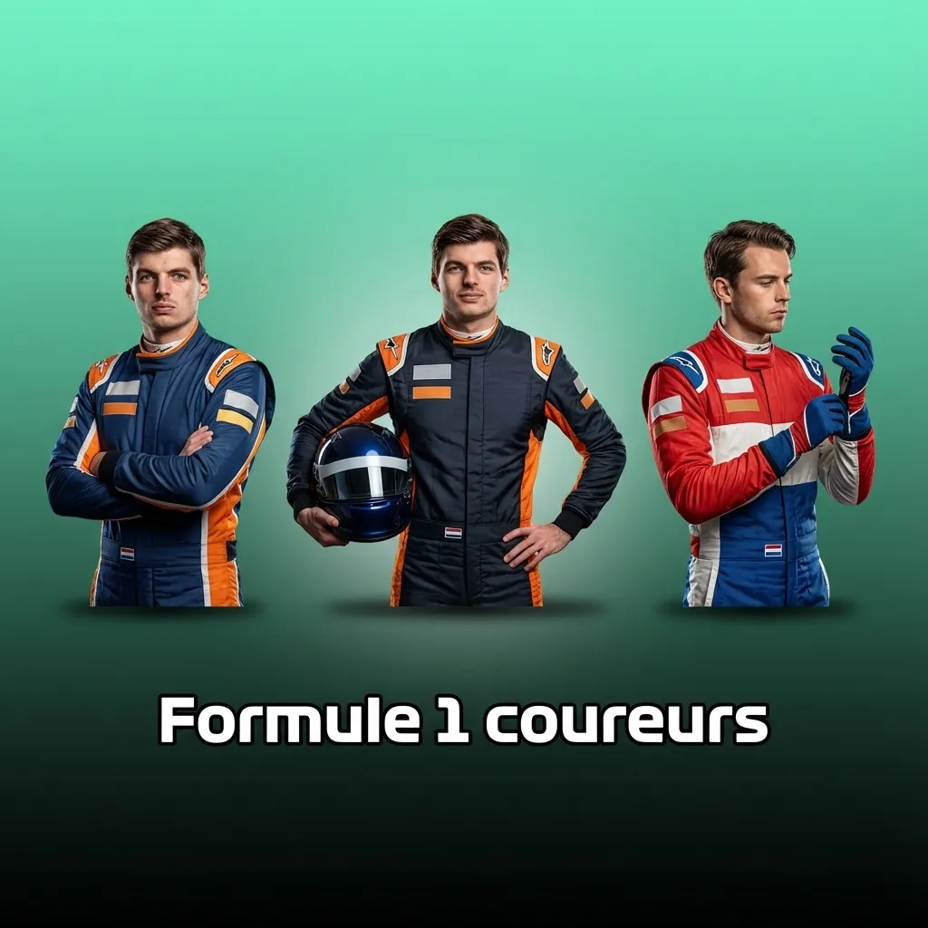 Tabel met Formule 1 teams, coureurs en voorbeeldquoteringen voor het rijderskampioenschap 2025