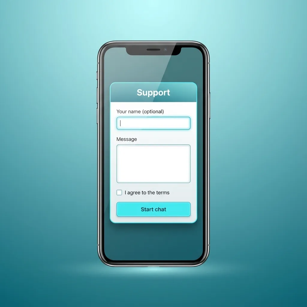 Illustrated steps showing a user logging into the TrueLuck (Afflinkers) iOS app and accessing sports, casino, and cashier sections