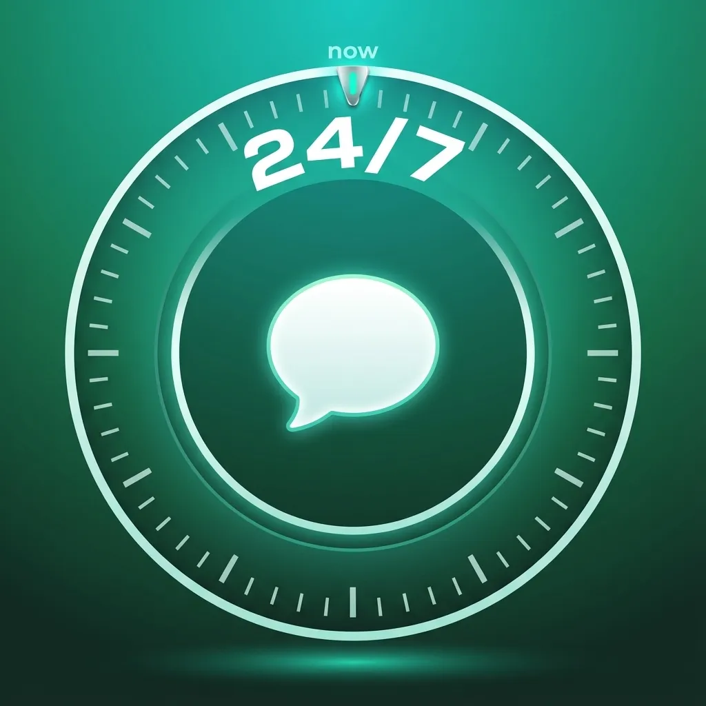 Illustration of TrueLuck live chat support with a user typing and a support agent replying in a chat window