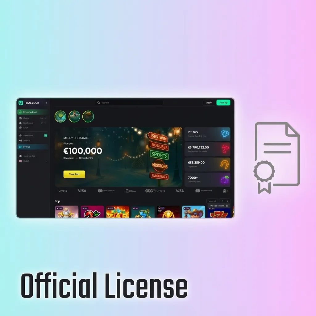 TrueLuck (Afflinkers) official 2023 remote gaming licence for Ireland players, covering online casino and sports betting