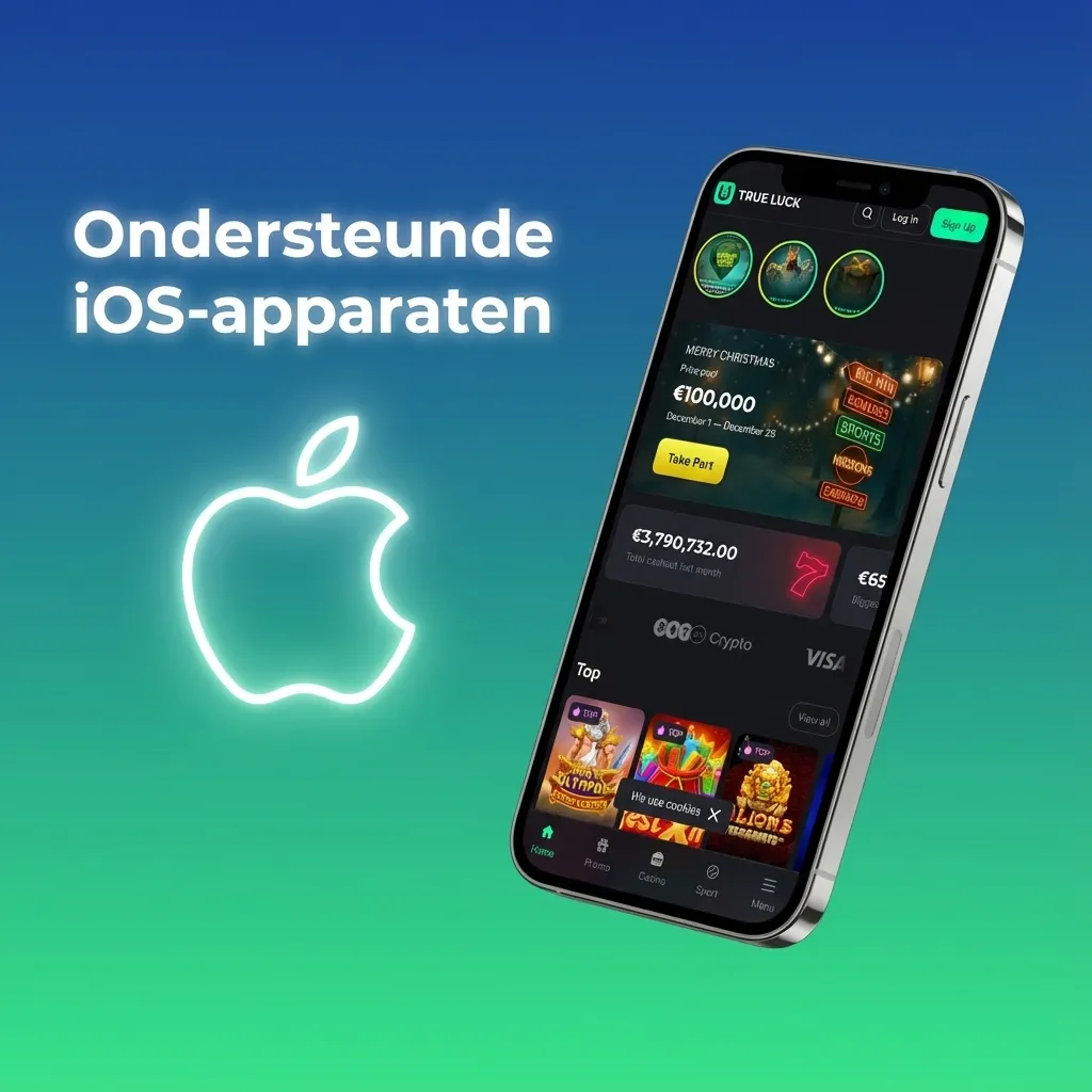 Lijst met ondersteunde iPhones en iPads voor de TrueLuck web-app, vanaf iPhone 11 en recente iPad-modellen