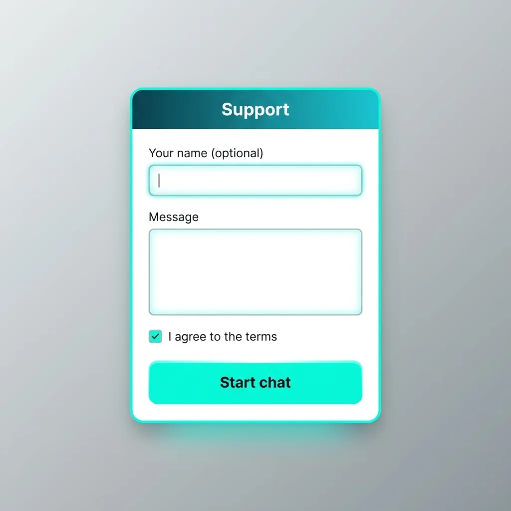 Screenshot met tabel van klantenservice-opties voor desktopgebruikers: e-mail, live chat, telefoon en social media.