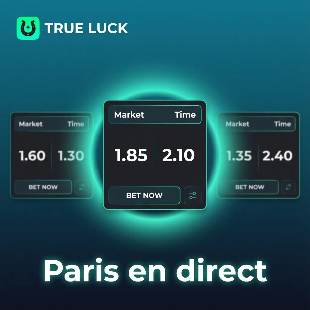 Betteur suivant un match en direct sur plusieurs écrans pour ajuster ses paris en temps réel sur TrueLuck