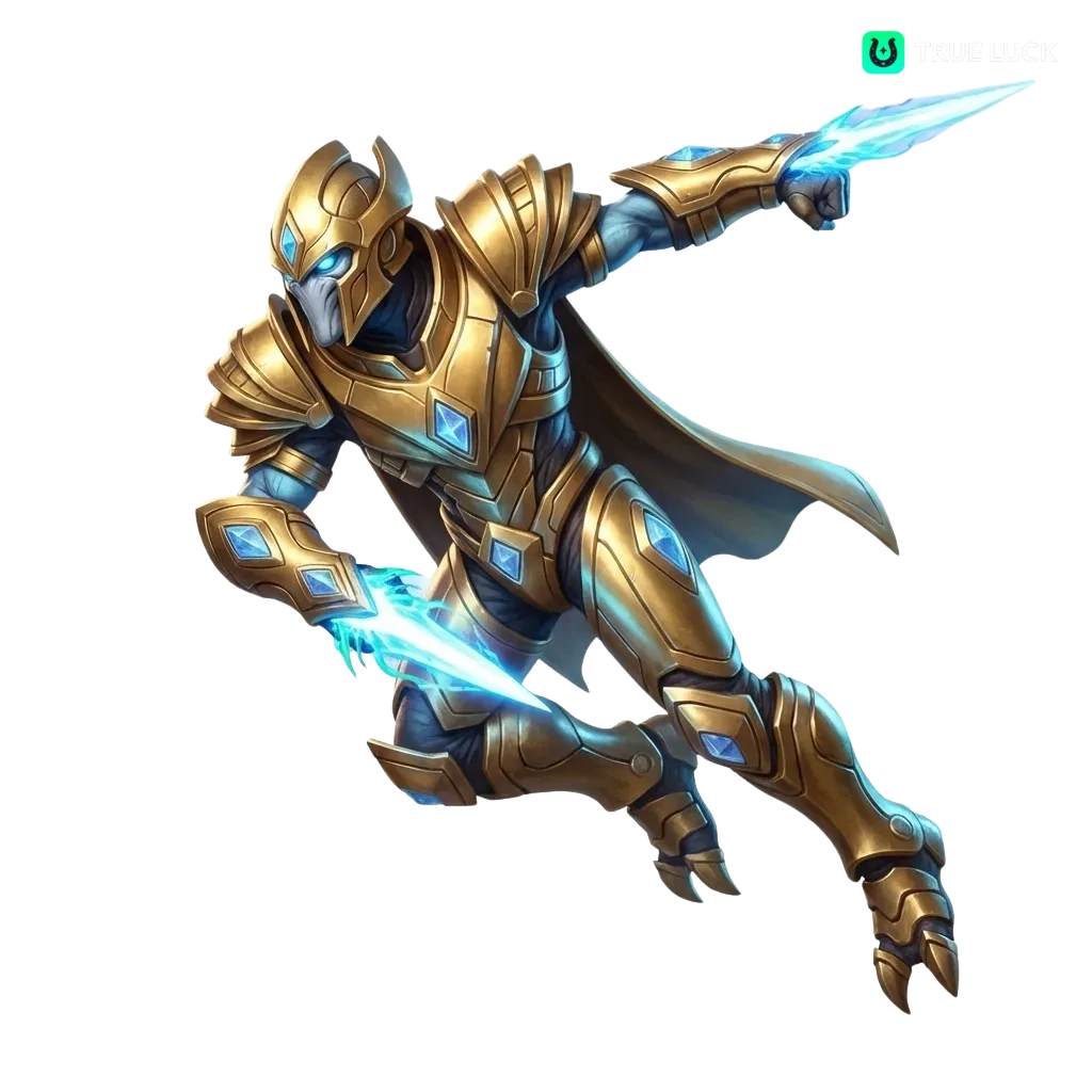 Bannière TrueLuck Paris StarCraft II avec joueurs Terran, Protoss, Zerg et bonus de bienvenue affichés en euros