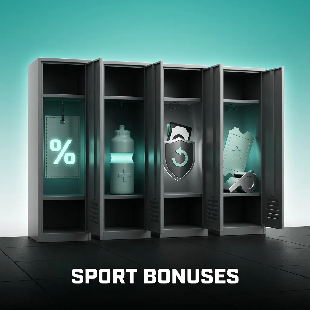 Sport bonuses page highlighting Irish sports welcome offer, acca boosts, and free bet or risk‑back promotions.