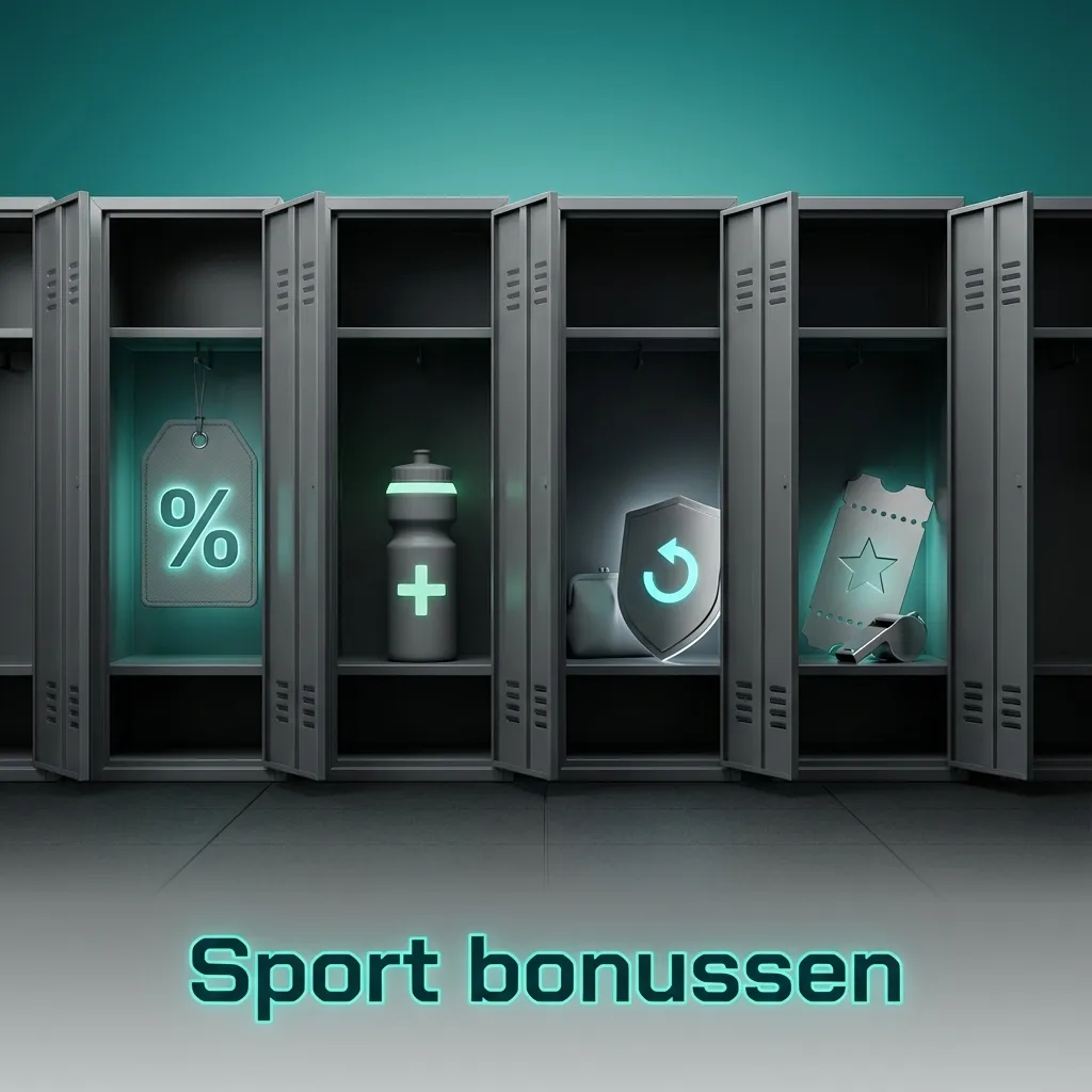 Banner met sportbonussen: welkomstbonus tot €300, free bets en combi boost voor sport- en esportsweddenschappen.
