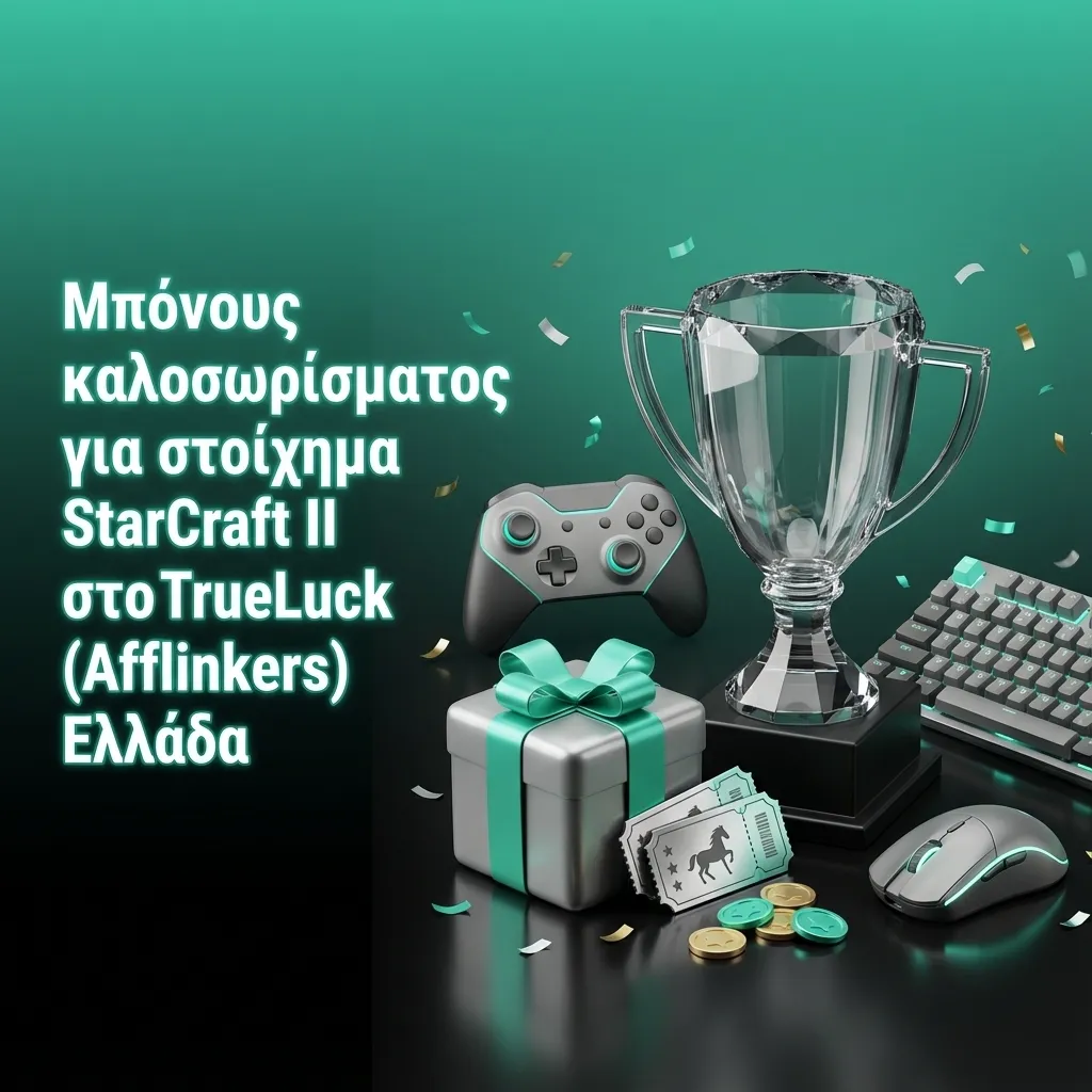 Προσφορά καλοσωρίσματος TrueLuck για στοίχημα StarCraft II με μπόνους κατάθεσης και δωρεάν περιστροφές