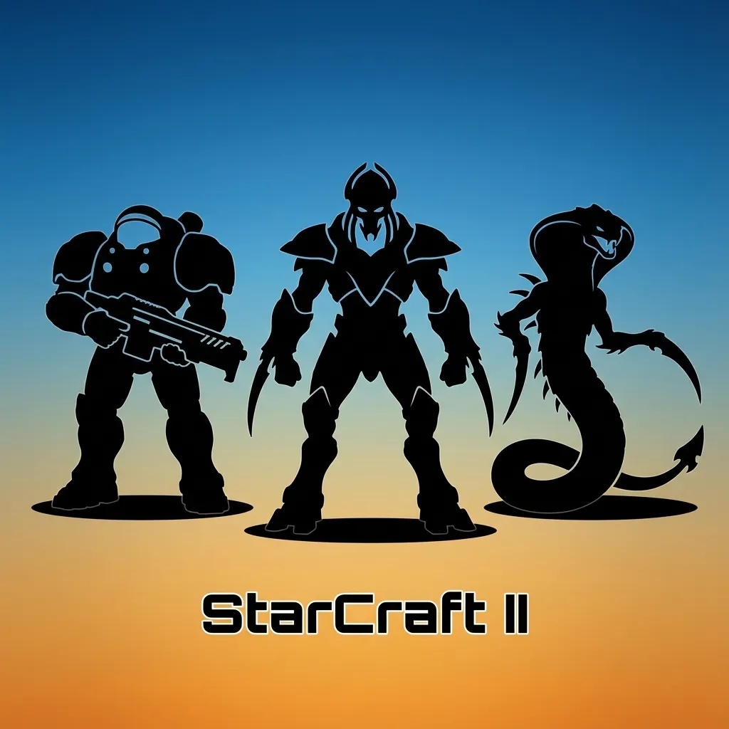 StarCraft II match screenshot with Terran, Zerg, Protoss armies and esports betting markets highlighted