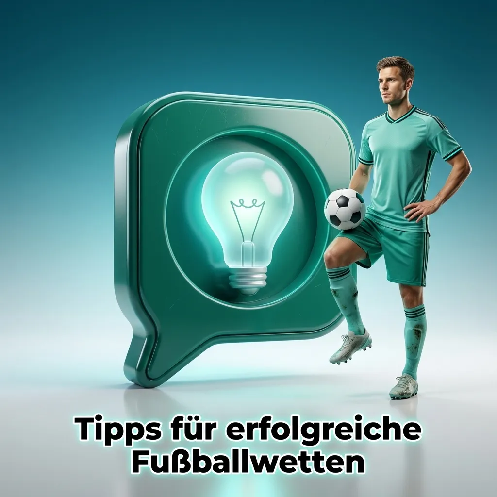 Grafik mit Checkliste: Tipps für strukturierte, risikoarme Fußballwetten und strategisches Bankroll-Management in Deutsch