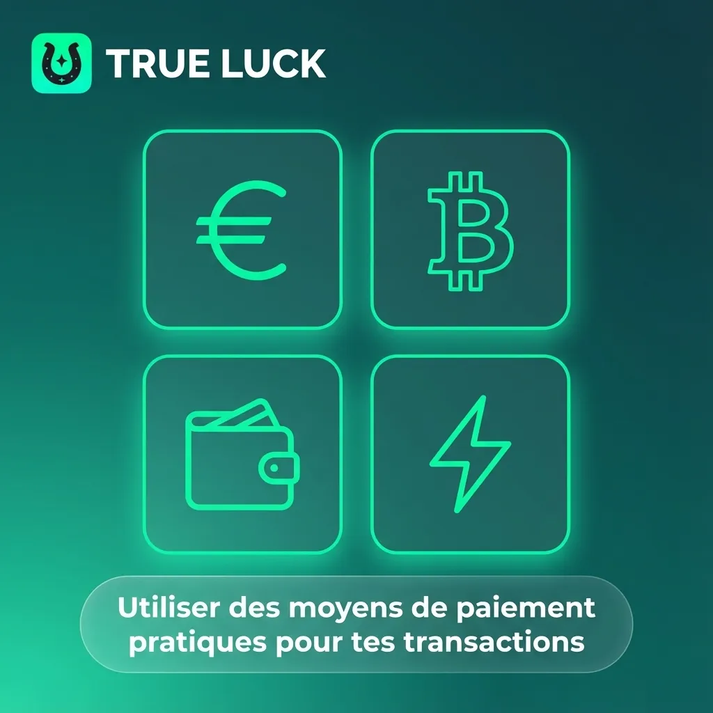 Icônes de cartes bancaires, portefeuilles numériques et cryptomonnaies illustrant divers moyens de paiement sécurisés.