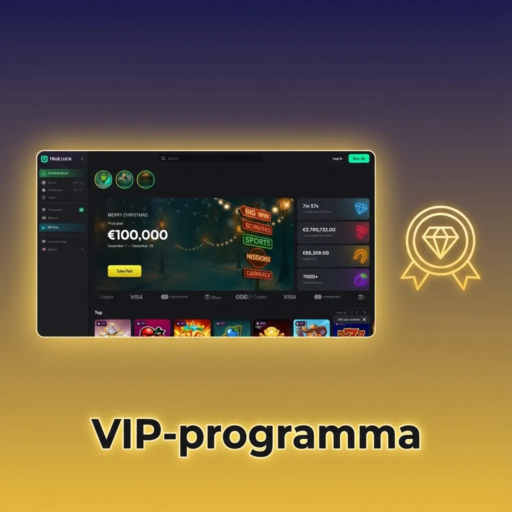 Illustratie van een VIP loyaliteitsprogramma met niveaus, cashback, persoonlijke bonussen en exclusieve toernooien in Nederland