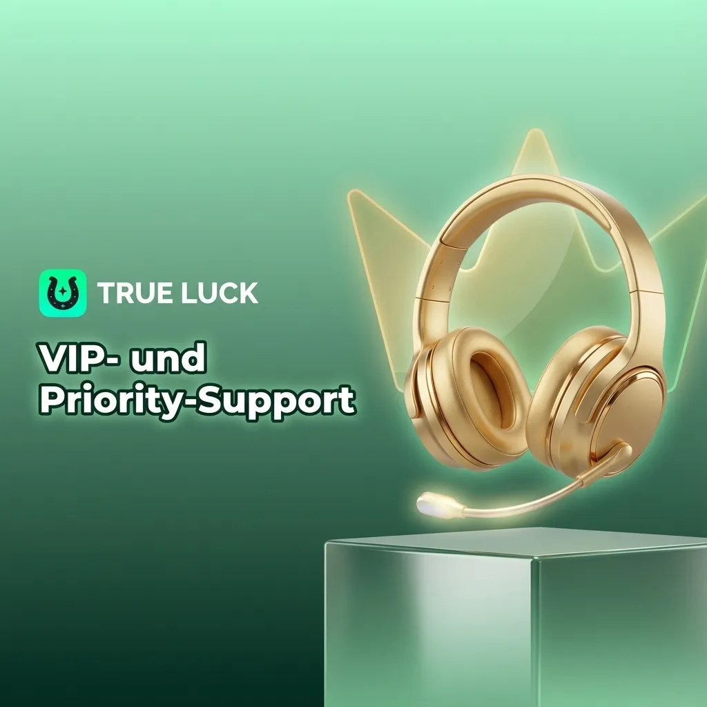 Symbolbild: Spieler erhält VIP-Kundendienst mit Priority-Support, schneller Hilfe und persönlicher Betreuung