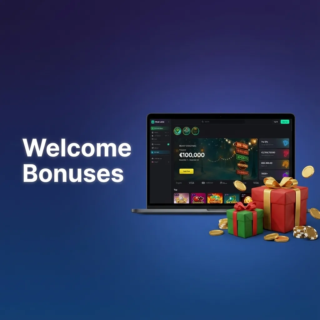 Table of Irish welcome bonuses for slots, live casino, and sportsbook with deposit, wagering, and validity details