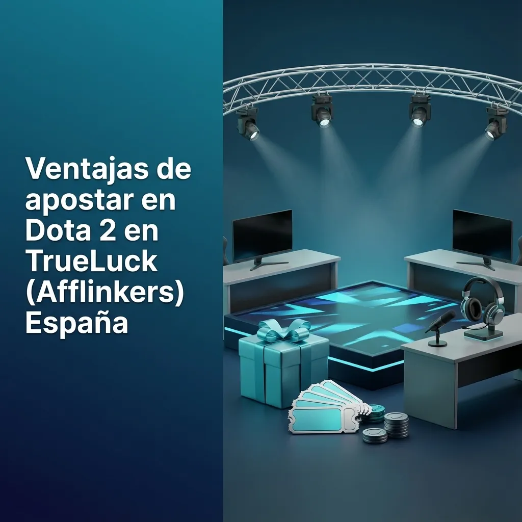 Banner de apuestas Dota 2 en TrueLuck España con promociones, métodos de pago locales y app móvil destacada