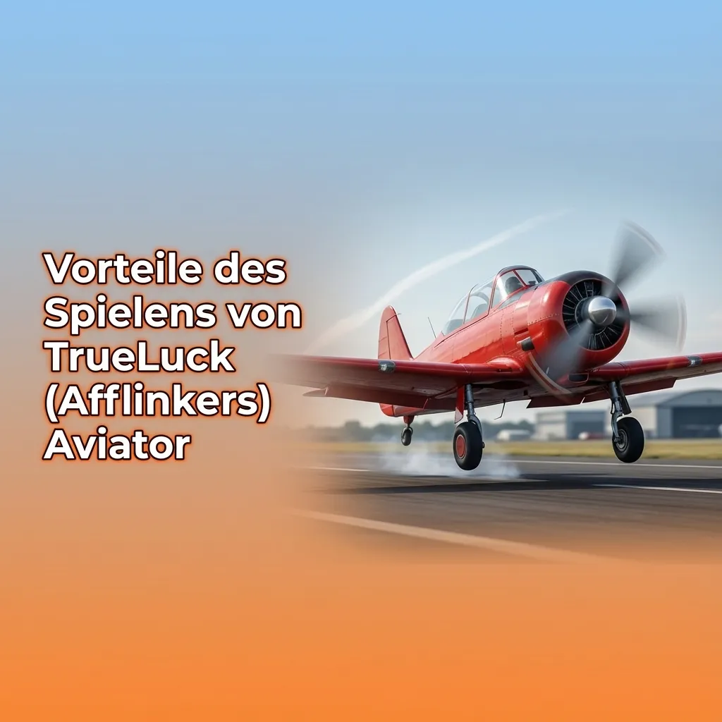 Grafik zu Vorteilen von TrueLuck Aviator: schnelle Runden, intuitive Bedienung, deutscher Zahlungsfokus, mobil spielbar