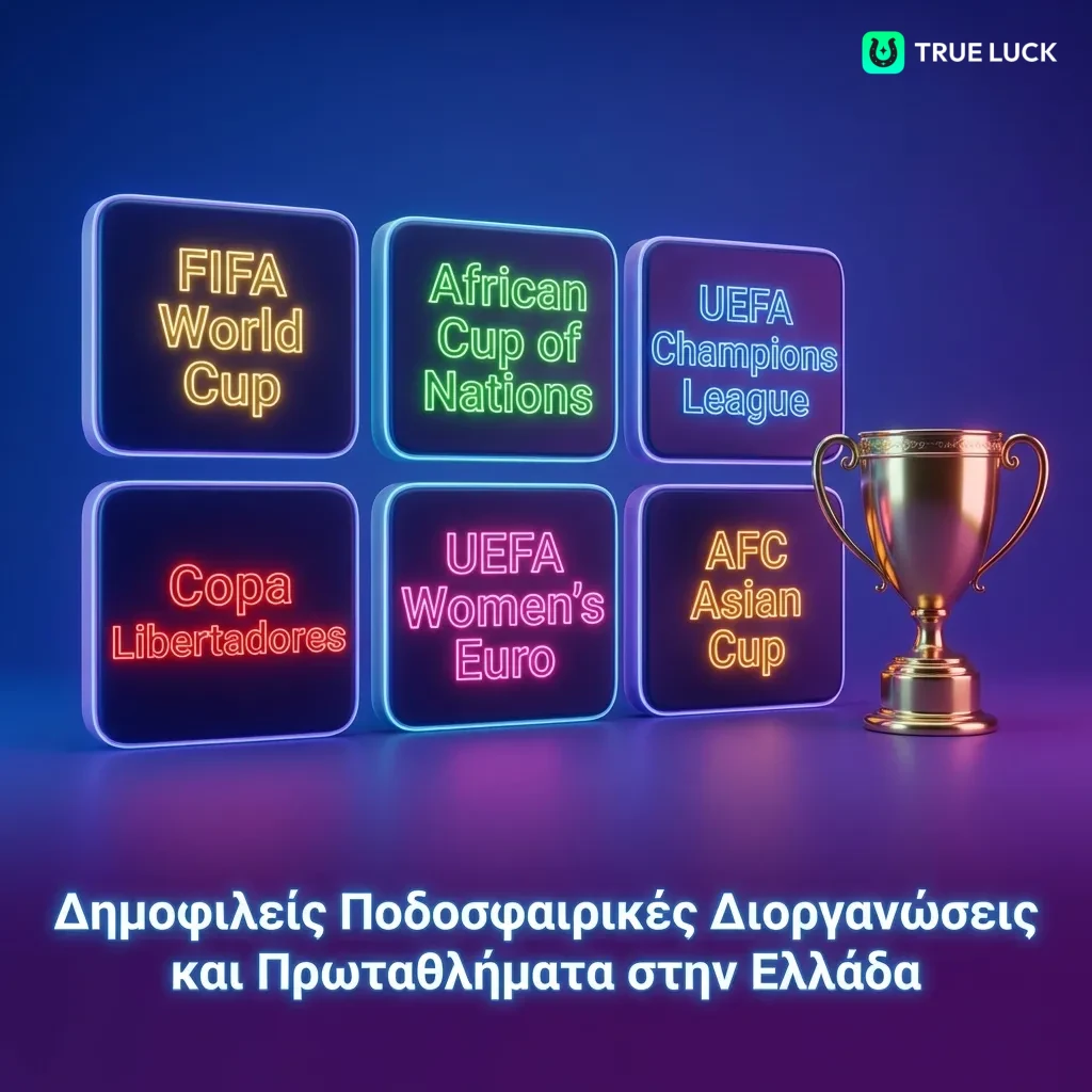 Greek soccer leagues and tournaments including Super League, Champions League, and international competitions