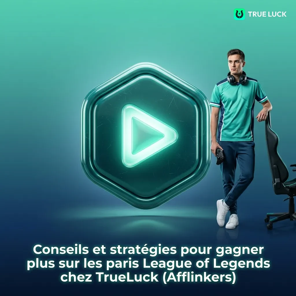 League of Legends betting strategy guide showing bankroll management and team analysis tips for TrueLuck platform