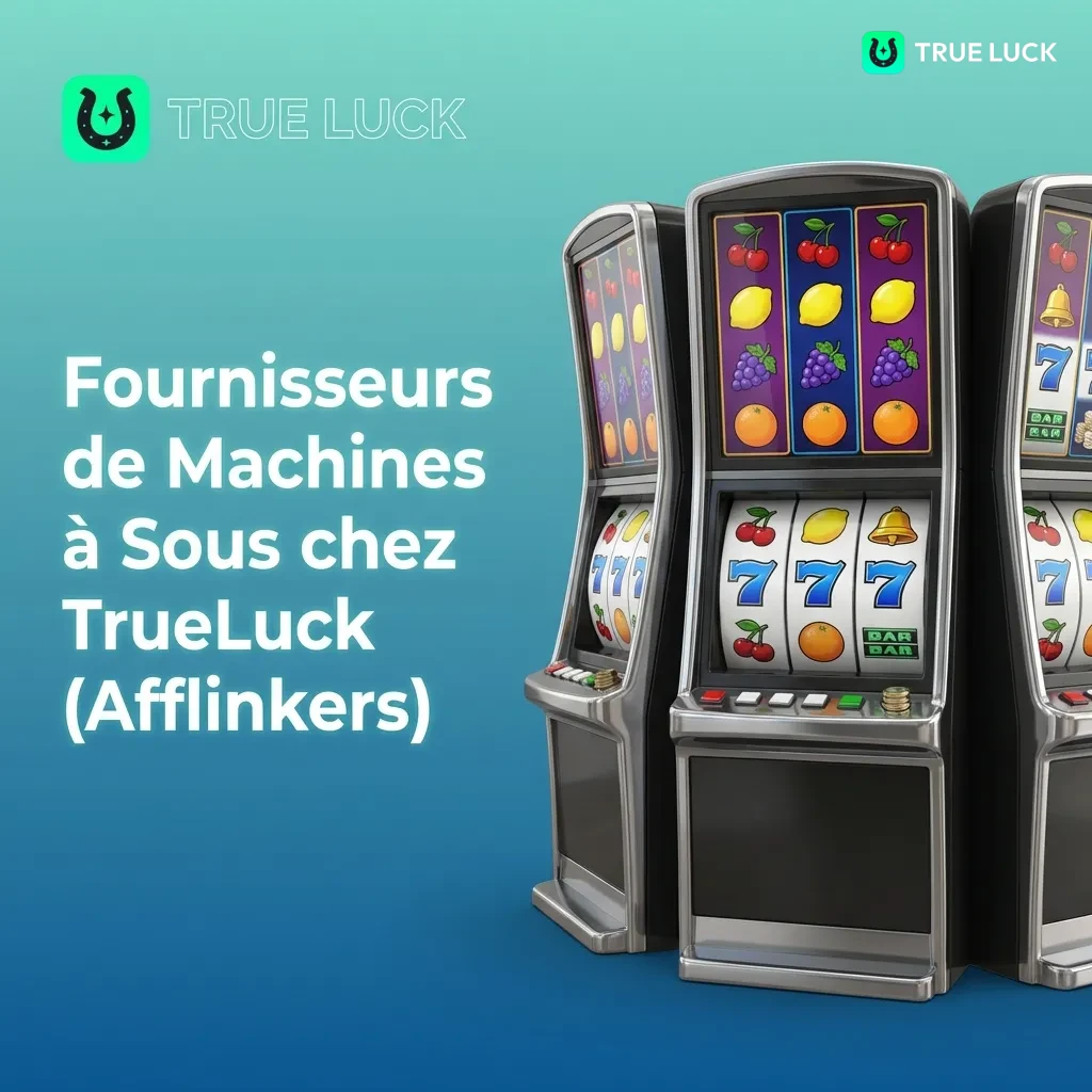 TrueLuck casino platform featuring 50+ game providers including Pragmatic Play, NetEnt, and Play'n GO slot machines