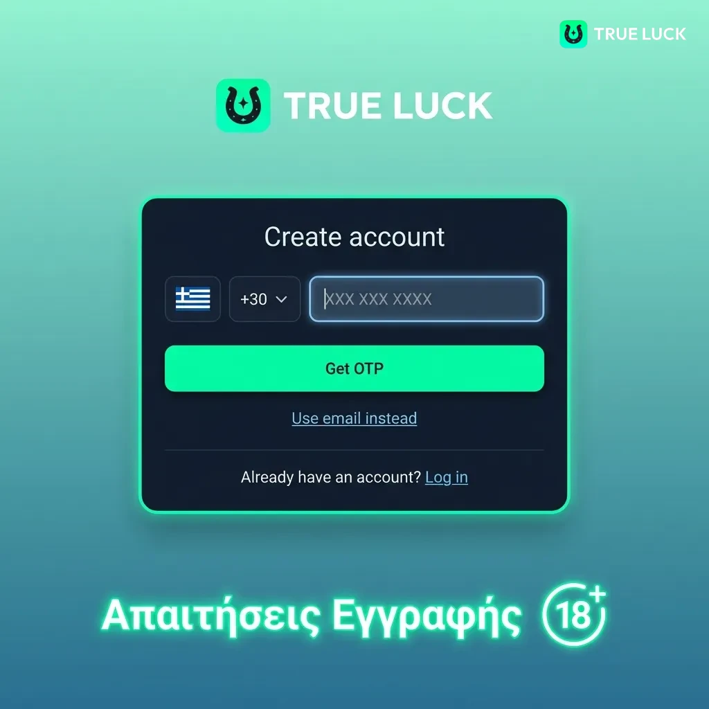 TrueLuck welcome bonus table showing casino slots, live casino, and sports betting offers with deposit and wagering terms