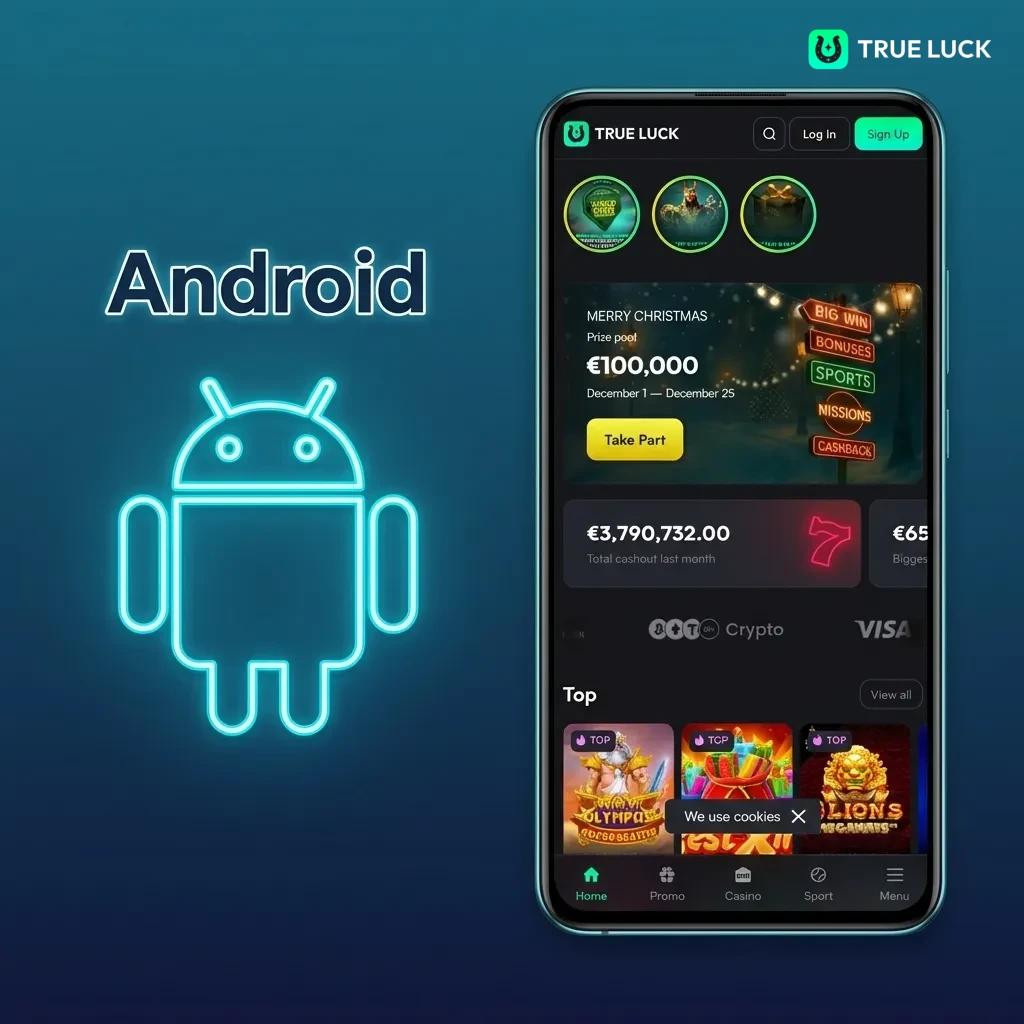 TrueLuck Android app download and installation guide for devices with version 6.0 or higher