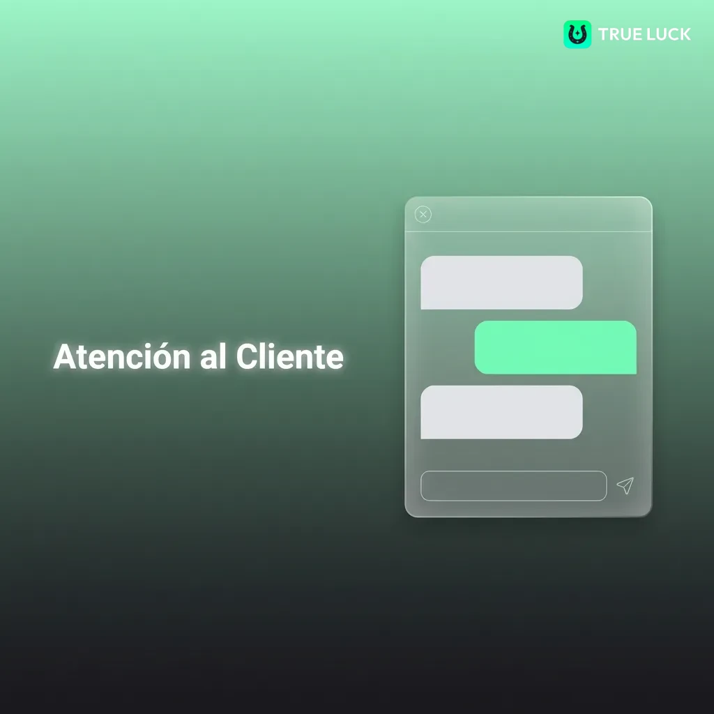 Equipo de soporte al cliente de TrueLuck disponible por chat, correo, teléfono y centro de ayuda para resolver problemas