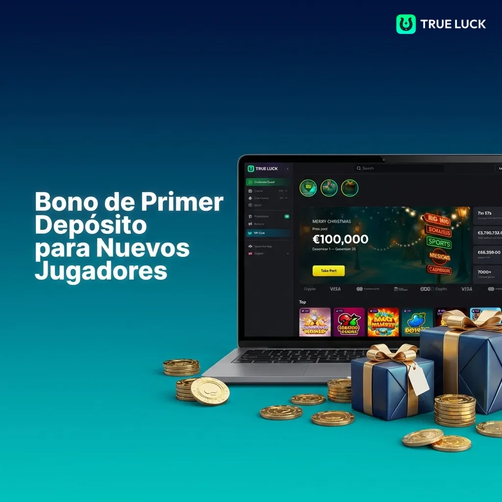 Welcome bonus options for slots, live casino, and sports betting with deposit requirements and wagering conditions.