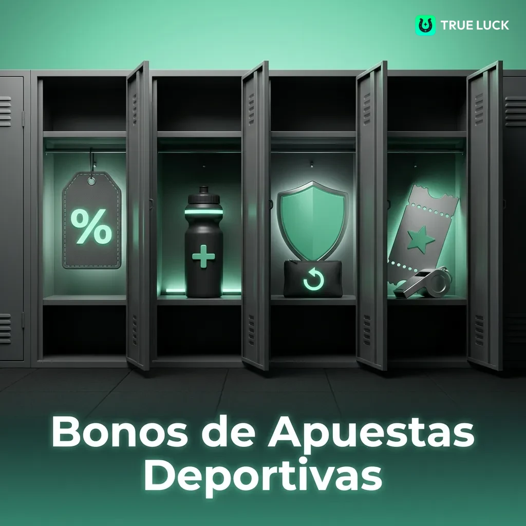 Sports betting bonuses including risk-free first bet, combined bet boost, and football refund offers at TrueLuck