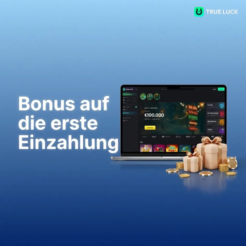 Willkommensbonus-Angebot mit Geldgeschenken und Freispielen für Casino und Sportwetten bei erster Einzahlung