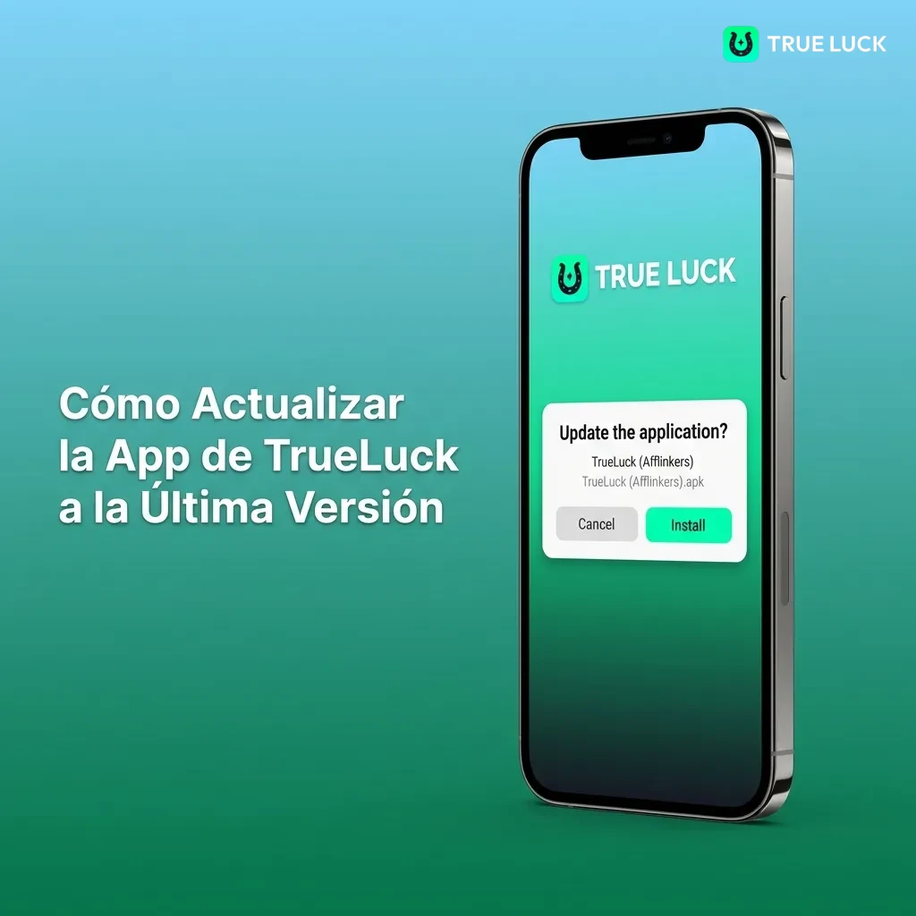 TrueLuck app auto-actualiza en segundo plano sin intervención del usuario al abrir la plataforma web progresiva