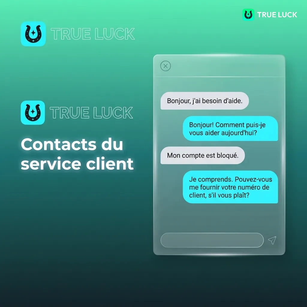 Service client avec chat en direct, email, formulaire de contact et réseaux sociaux pour assistance financière