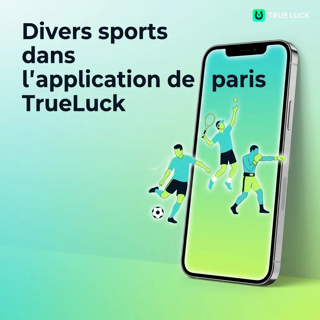 TrueLuck sports betting app interface showing multiple sports options with live streaming and various betting types available