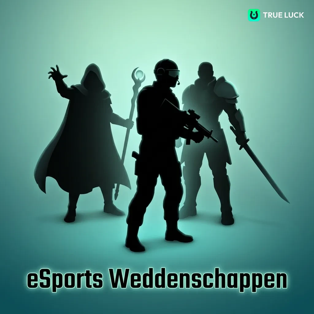 TrueLuck eSports betting platform covering Dota 2, CS 2, League of Legends, and StarCraft II tournaments with live odds