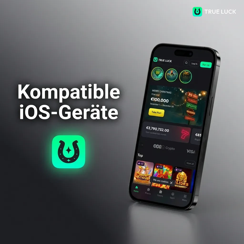 List of compatible iOS devices including iPhone models X through 15 and recent iPad Pro, Air, and Mini generations