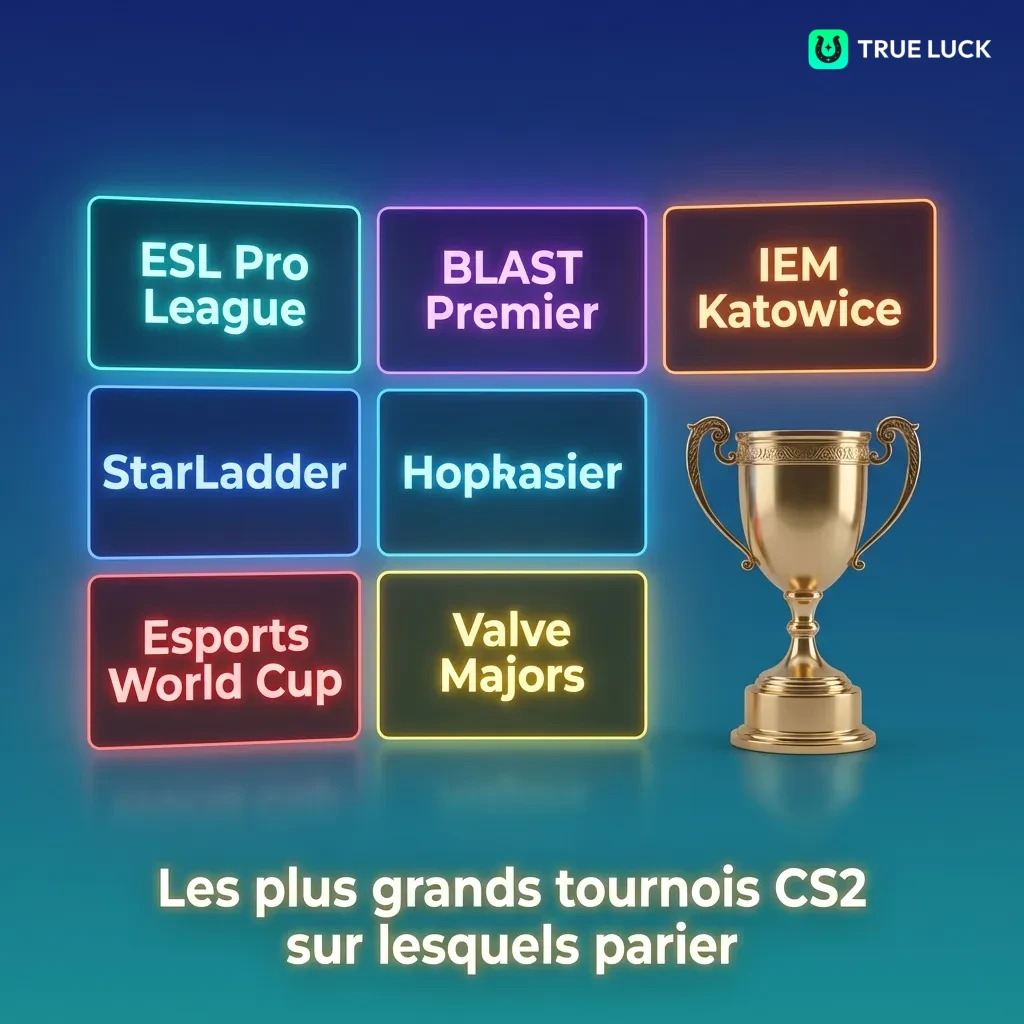 Counter-Strike 2 major tournament logos and competitive gaming event banners for esports betting opportunities